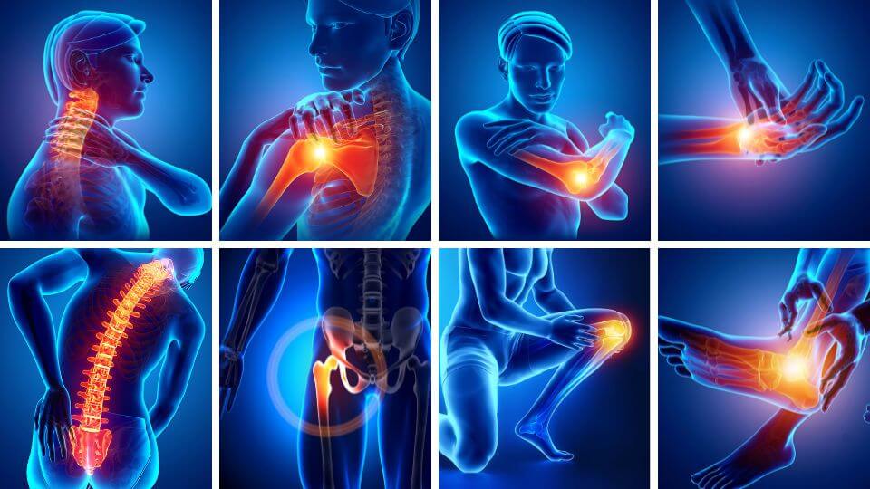 collage of tendon and joints conditions titaniumphysique program covers